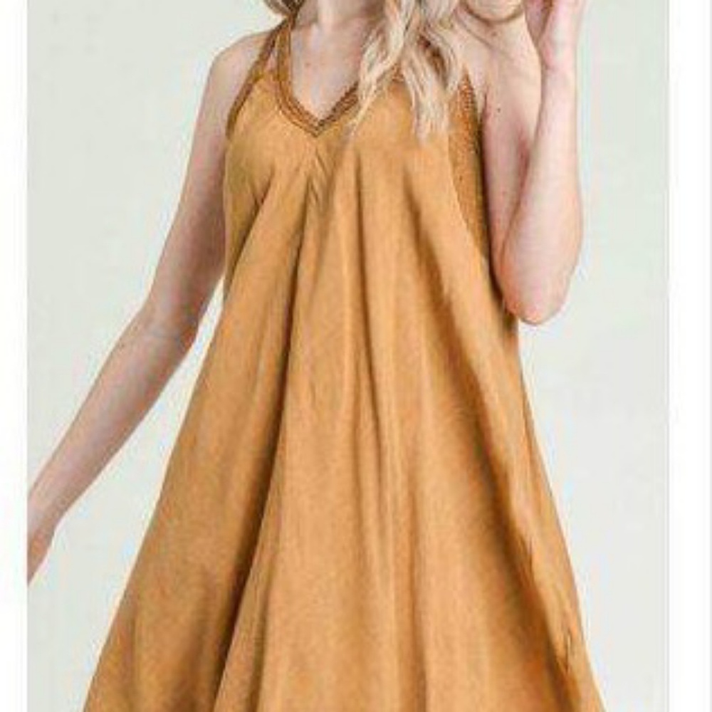 Crochet Trim Sun Dress